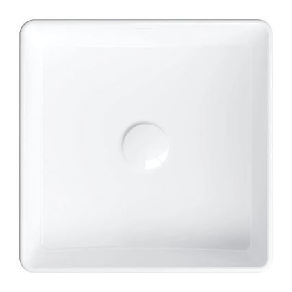 OMNIRES PASADENA360BP - Ráültethető mosdó PASADENA 36x36 cm kerámia/fényes fehér