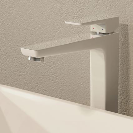 OMNIRES PM7412CRB - Mosdócsap PARMA 27,3 cm fényezett króm/fehér