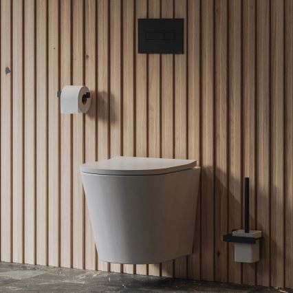 OMNIRES TAMPADEBP - WC-ülőke SoftClose TAMPA duroplast/fényes fehér