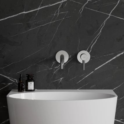 OMNIRES Y1215HCR - Mosdó csaptelep falba süllyesztett szereléshez Y fényes króm