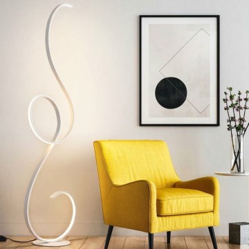 Ondaluce - Dimmelhető LED állólámpa FLOK LED/44W/230V 152 cm fehér