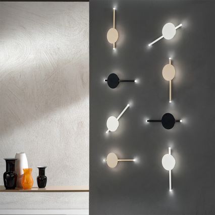 Ondaluce - Dimmelhető LED fali lámpa JAMES LED/16W/230V fehér