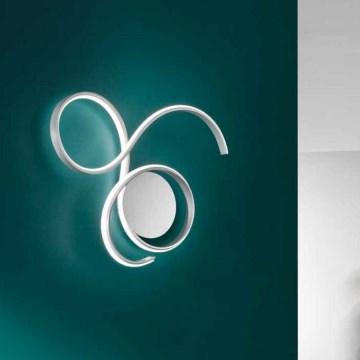 Ondaluce - Dimmelhető LED fali lámpa TWIST LED/57W/230V fehér