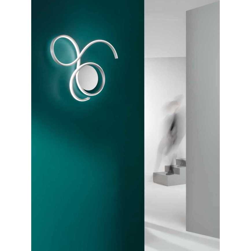 Ondaluce - Dimmelhető LED fali lámpa TWIST LED/57W/230V fehér