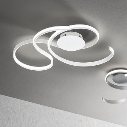 Ondaluce - Dimmelhető LED fali lámpa TWIST LED/57W/230V fehér