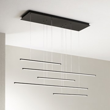 Ondaluce - Dimmelhető LED függeszték kábelen GENIUS LED/72W/230V fekete