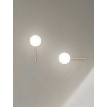 Ondaluce - Fali lámpa JEWEL 1xE14/10W/230V arany/fehér