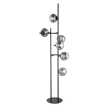 Ondaluce - JEWEL univerzális csere lámpabúra, átmérő 15 cm, füstös fekete