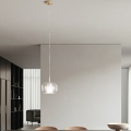 Ondaluce - Kábeles függőlámpa THELMA 2xE27/15W/230V átlátszó
