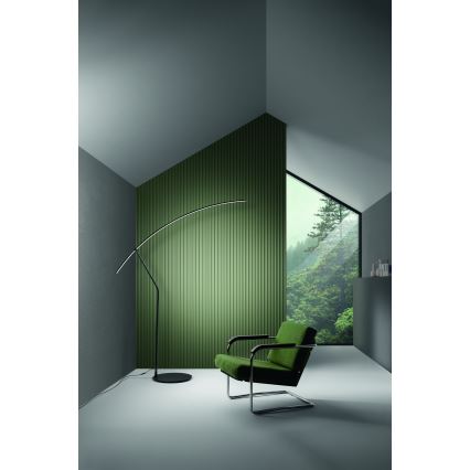 Ondaluce - LED dimmelhető állólámpa FOLAGA LED/30W/230V 190 cm fekete