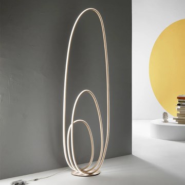 Ondaluce - LED dimmelhető állólámpa GOLDEN LED/45W/230V aranyszínű