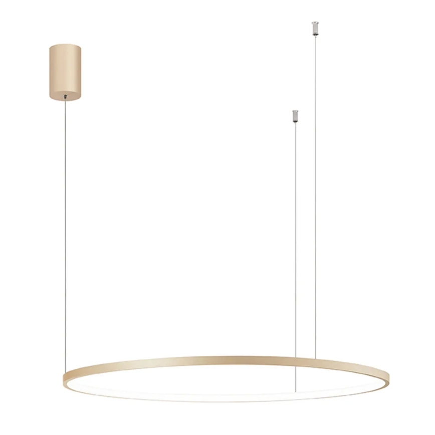 Ondaluce - LED dimmelhető csillár kábellel SOEL LED/38W/230V átm. 80 cm arany
