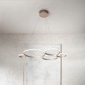 Ondaluce - LED dimmelhető kábelen függő csillár POIS LED/60W/230V aranyszínű
