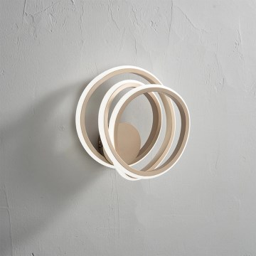 Ondaluce - LED fali lámpa GOLDEN LED/23W/230V arany