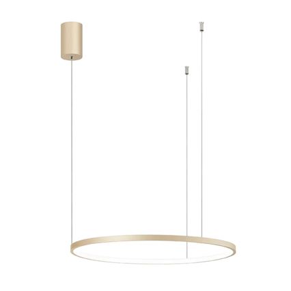 Ondaluce - LED fényerőszabályozható kábelen függő csillár SOEL LED/28W/230V átm. 60 cm arany