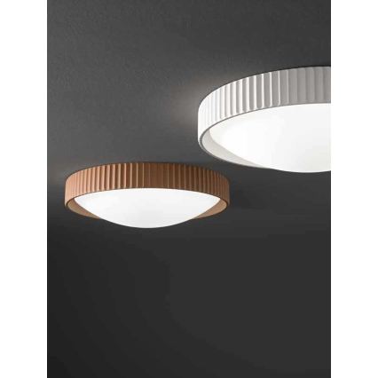 Ondaluce - LED mennyezeti lámpatest CONCRETE LED/20W/230V átm. 41 cm beton/fehér
