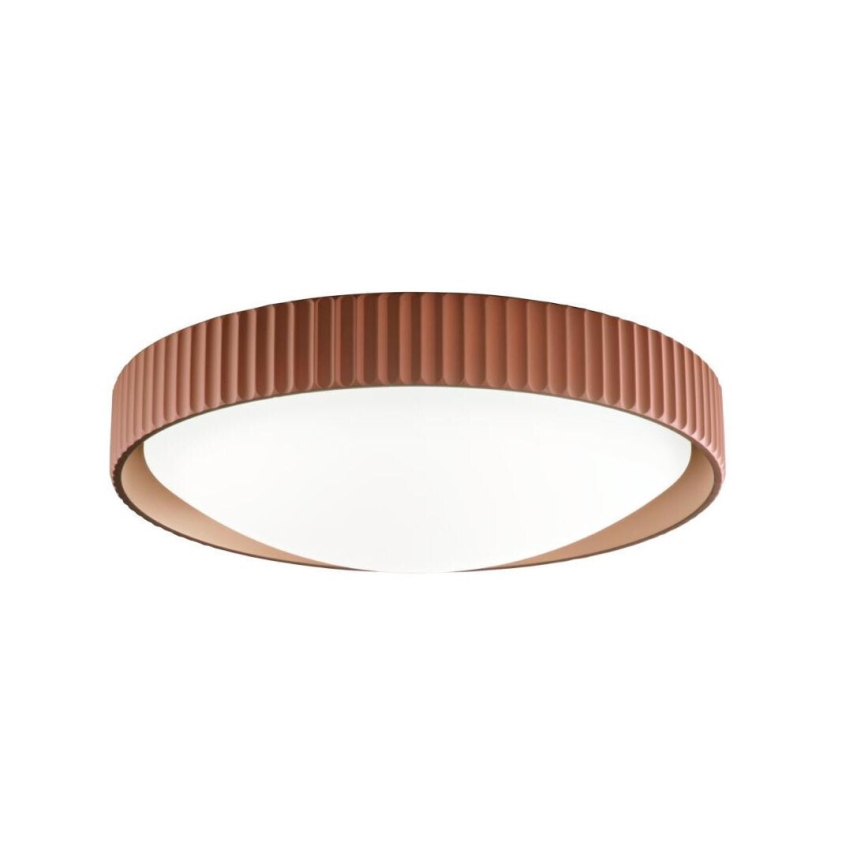 Ondaluce - LED mennyezeti lámpatest CONCRETE LED/20W/230V átmérő 41 cm, beton/barna