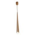 Ondaluce - NOA függeszték kábellel 1xGU10/20W/230V, átm. 5,5 cm, arany