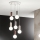 Ondaluce - ROCK kábeles függőlámpa 6xG9/7W/230V, átm. 35 cm, beton/barna/szürke/fehér