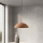 Ondaluce - RUSTIC zsinóros csillár 1xE27/15W/230V átm. 50 cm beton/barna