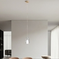 Ondaluce - THELMA kábeles függeszték 1xE27/15W/230V, átmérő 19 cm, arany/átlátszó