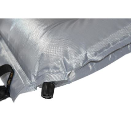 Önfelfújó matrac párnával 180x66 cm szürke