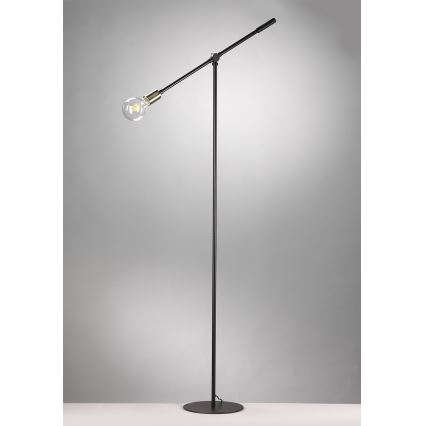 ONLI - Állólámpa ASTE 1xE27/15W/230V fekete/arany