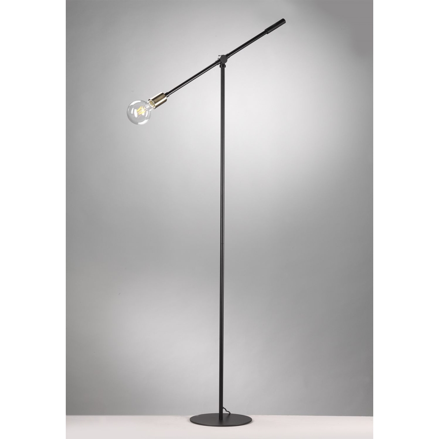 ONLI - Állólámpa ASTE 1xE27/15W/230V fekete/arany