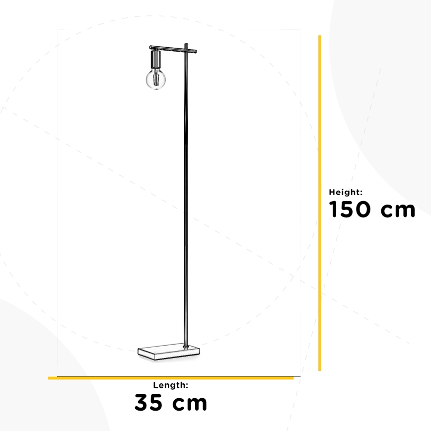 ONLI - Állólámpa CROSS 1xE27/22W/230V