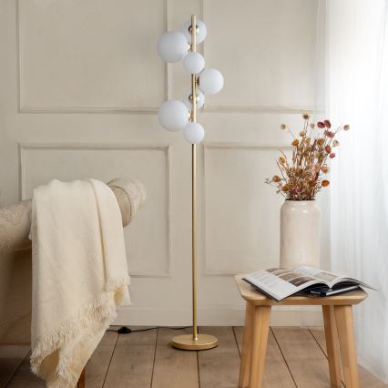 ONLI - Állólámpa PALOMA 7xG9/10W/230V arany