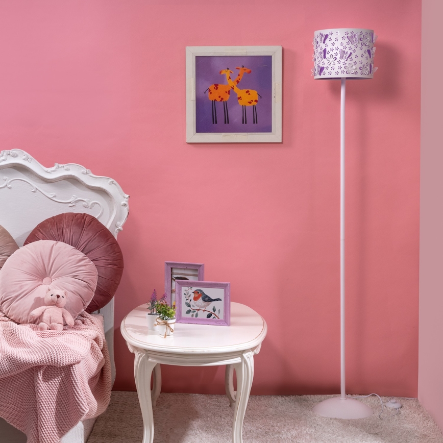 ONLI - Állólámpa TITILLA 1xE27/22W/230V lila/fehér