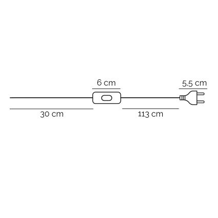 ONLI - Asztali lámpa AMADEUS 1xE27/15W/230V szürke