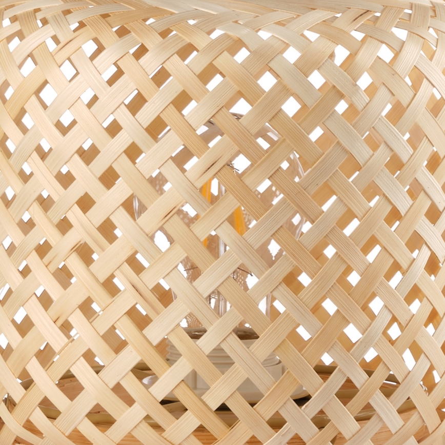 ONLI - Asztali lámpa BAMBOO 1xE27/22W/230V bambusz