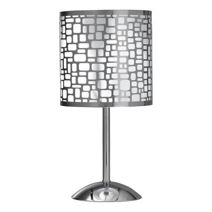 ONLI - Asztali lámpa BRUCE 1xE27/15W/230V 40 cm matt króm