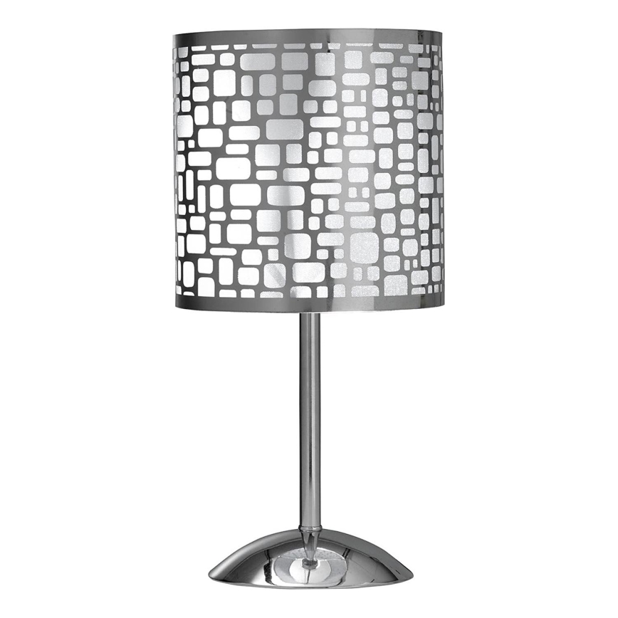 ONLI - Asztali lámpa BRUCE 1xE27/15W/230V 40 cm matt króm