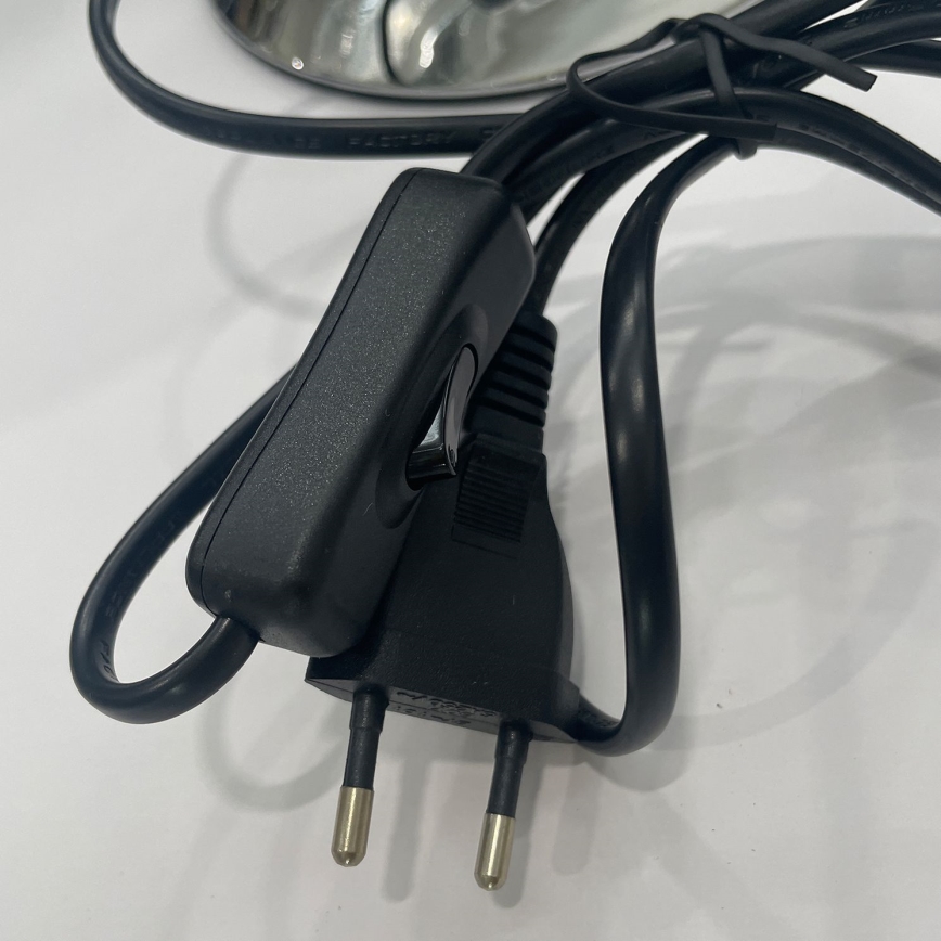 ONLI - Asztali lámpa BRUCE 1xE27/15W/230V 40 cm matt króm