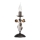 ONLI - Asztali lámpa CAROLINA 1xE14/6W/230V 40 cm bronzszínű