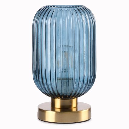 ONLI - Asztali lámpa DOROTY 1xE27/22W/230V kék/arany