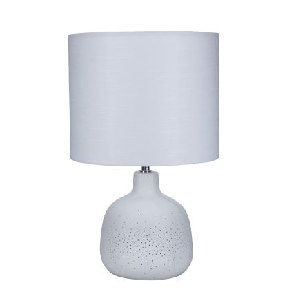 ONLI - Asztali lámpa ELUMA 2xE27/15W/230V 48 cm fehér