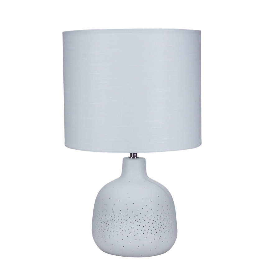ONLI - Asztali lámpa ELUMA 2xE27/15W/230V 48 cm fehér