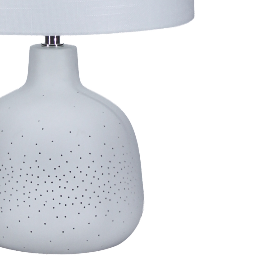 ONLI - Asztali lámpa ELUMA 2xE27/15W/230V 48 cm fehér