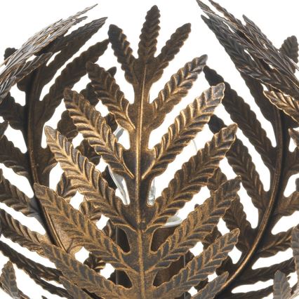 ONLI - Asztali lámpa FELCE 1xE27/22W/230V á. 25 cm bronz