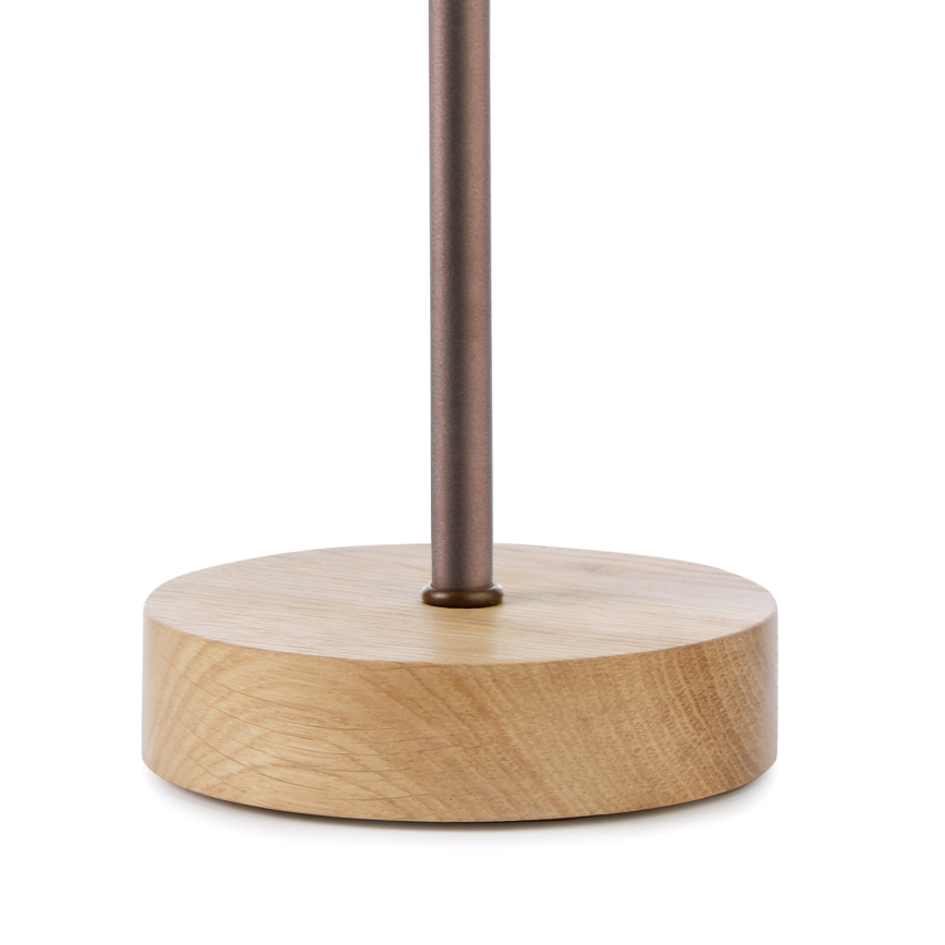 ONLI - Asztali lámpa FLORA 1xE27/22W/230V 28 cm zöld/arany