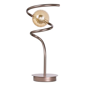 ONLI - Asztali lámpa FRIDA 1xG9/10W/230V 42 cm réz