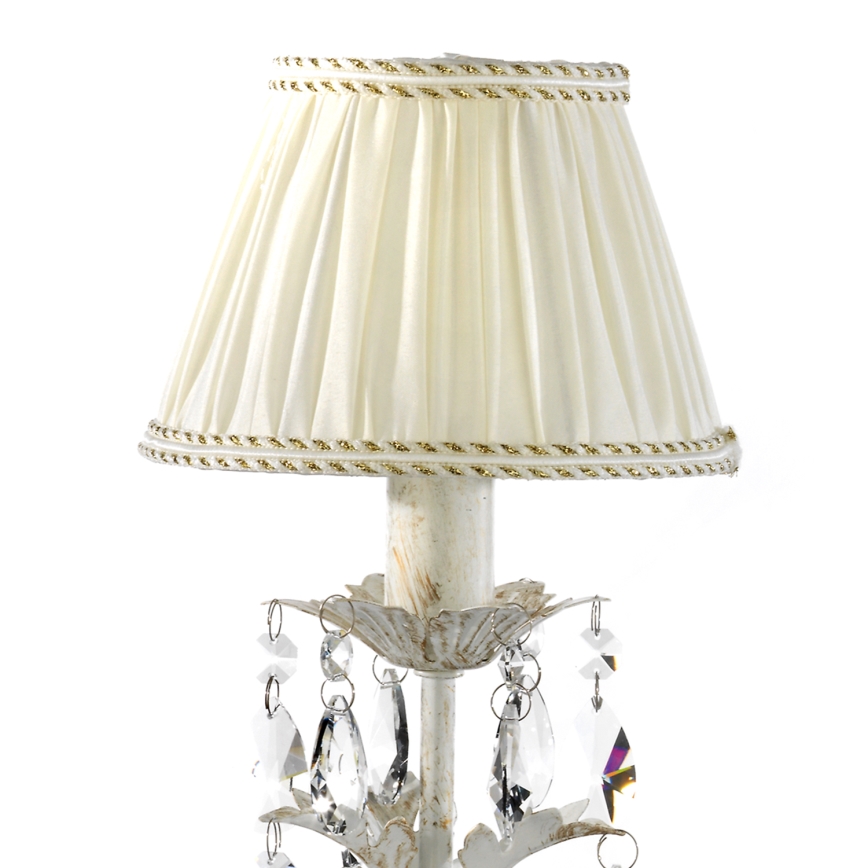 ONLI - Asztali lámpa KAREN 1xE14/6W/230V krém