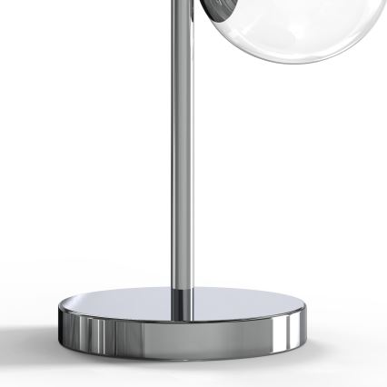 ONLI - Asztali lámpa KIMBERLY 2xG9/6W/230V 40 cm fényes króm