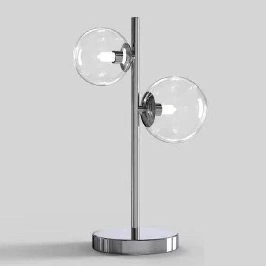 ONLI - Asztali lámpa KIMBERLY 2xG9/6W/230V 40 cm fényes króm