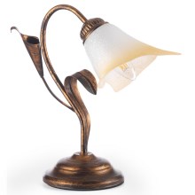 ONLI - Asztali lámpa LUCREZIA 1xE14/6W/230V bronz