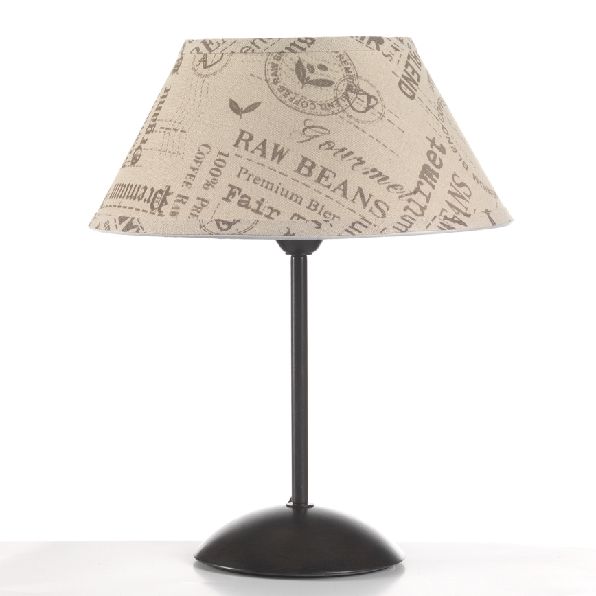 ONLI - Asztali lámpa MAIDA 1xE27/15W/230V 38 cm barna