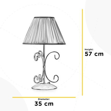 ONLI - Asztali lámpa ODINO 1xE27/22W/230V 57 cm